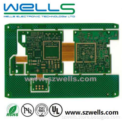 Rigid-Flex PCB with 6 Layer